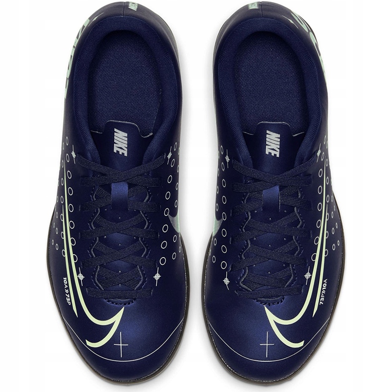 Nike Mercurial Vapor 13 Club Mds Tf Junior CJ1179 401 football shoe multicolored navy blue 1