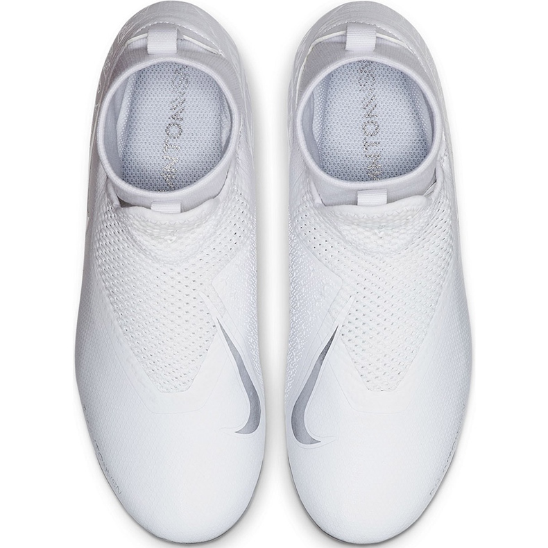 Nike Phantom Vsn Academy Df FG / MG Jr AO3287 100 football shoes white white 1