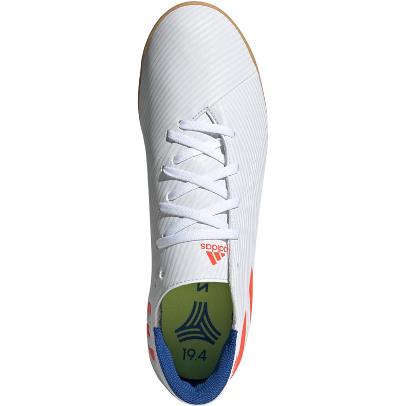 Adidas Nemeziz Messi 19.4 In white and red soccer shoes F34550 1