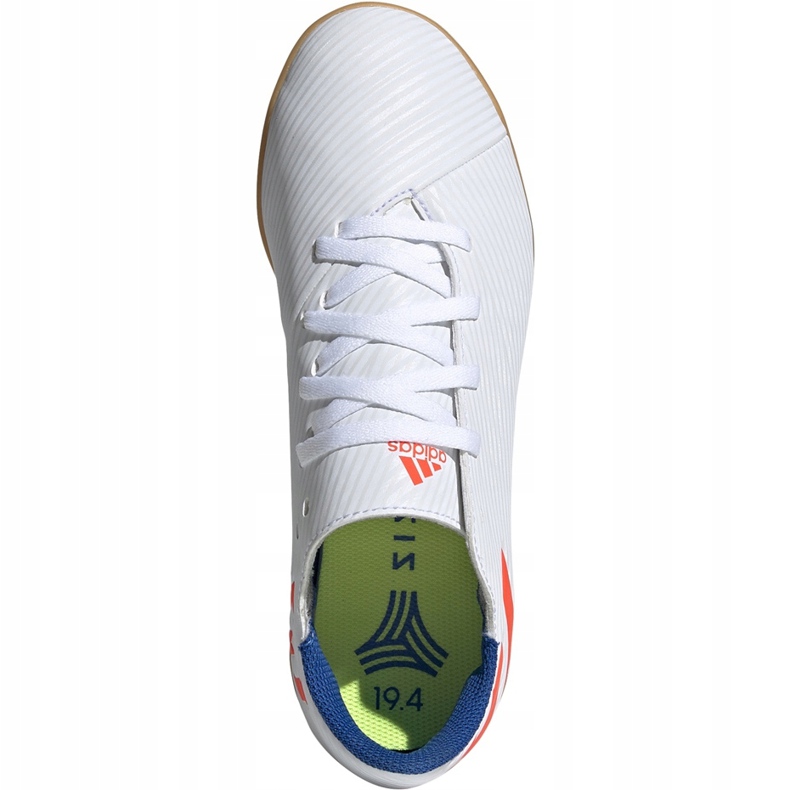 Adidas Nemeziz Messi 19.4 In Jr white football boots F99928 multicolored 1