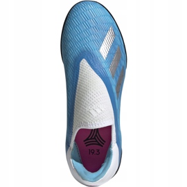 Adidas X 19.3 Ll Tf Junior blue EF9123 soccer shoes 1