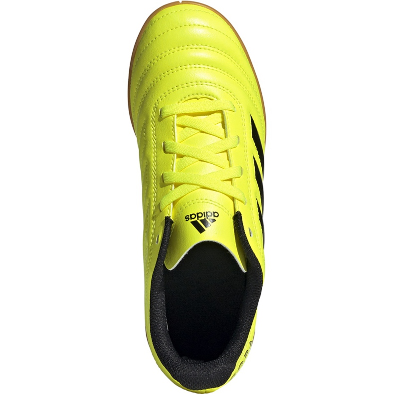 Adidas Copa 19.4 In Junior football boots yellow F35451 1