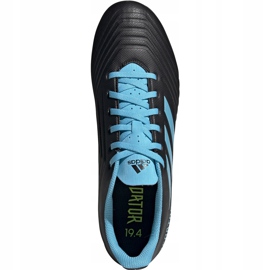 Football boots adidas Predator 19.4 FxG black and blue F35598 1