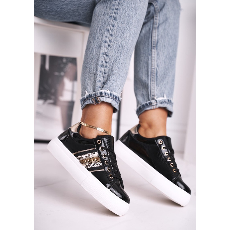 FB1 Women's Sport Shoes Black Rylee 1