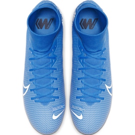 Nike Mercurial Superfly 7 Academy FG / MG AT7946 414 soccer shoes multicolored blue 1