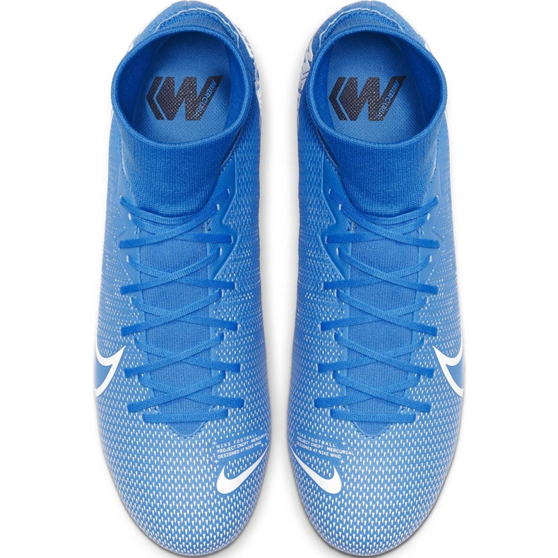 Nike Mercurial Superfly 7 Academy FG / MG AT7946 414 soccer shoes multicolored blue 1