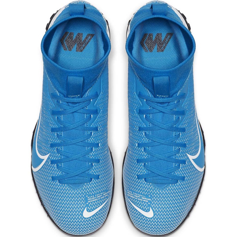 Nike Mercurial Superfly 7 Academy Tf Junior AT8143 414 football shoe multicolored blue 1