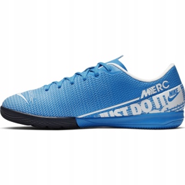 Nike Mercurial Vapor 13 Academy Ic Junior AT8137 414 soccer shoes blue blue 1