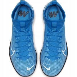 Nike Mercurial Superfly 7 Academy Ic Junior AT8135 414 football shoes multicolored blue 1