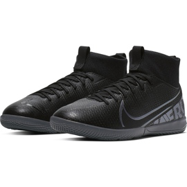 Nike Mercurial Superfly 7 Academy Ic Junior AT8135 001 football shoes black black 1