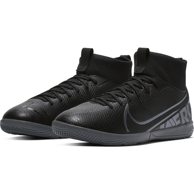Nike Mercurial Superfly 7 Academy Ic Junior AT8135 001 football shoes black black 1