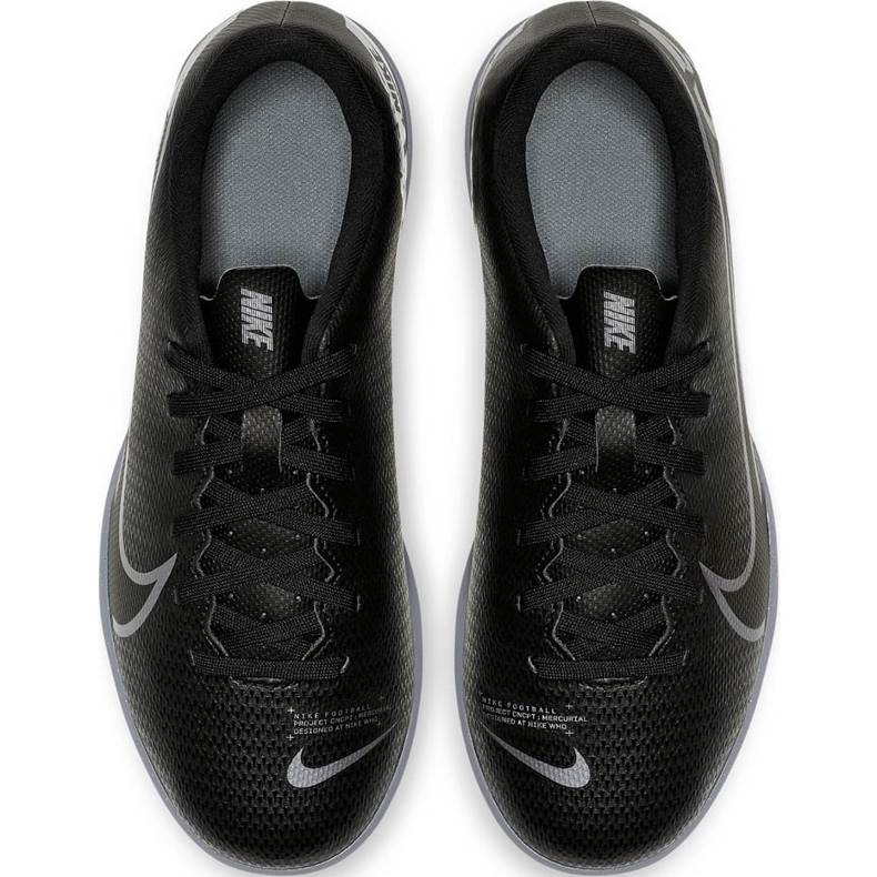 Nike Mercurial Vapor 13 Club Tf Junior AT8177 001 football shoes black black 1