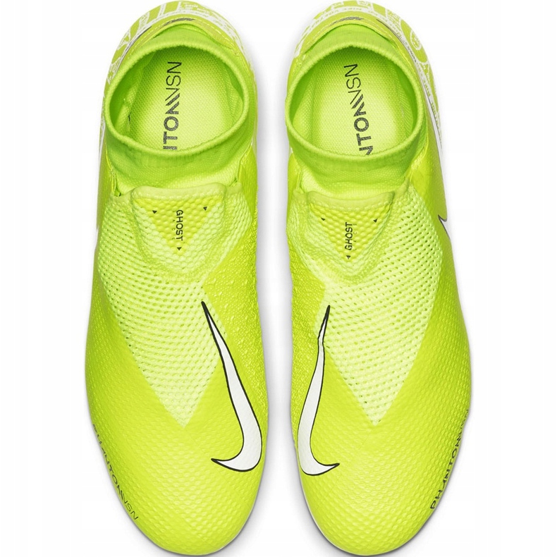 Nike Phantom Vsn Pro Df Fg AO3266 717 soccer shoe yellow yellow 1
