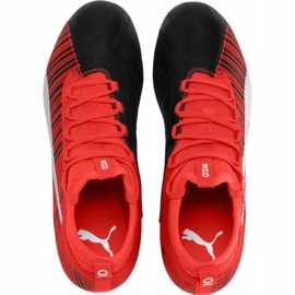 Football boots Puma One 5.3 Fg Ag red-black 105604 01 multicolored 2