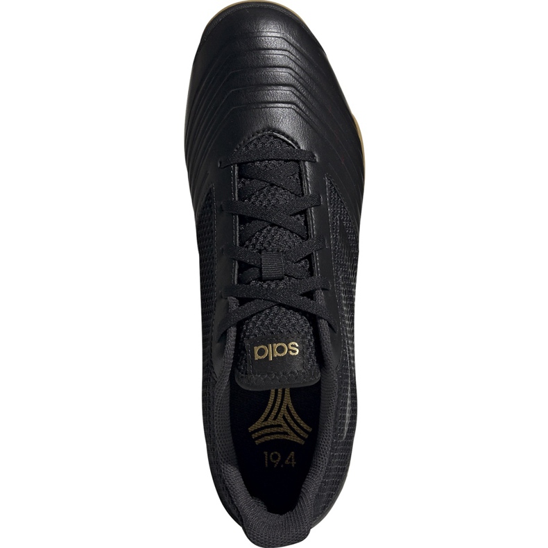 Football boots adidas Predator 19.4 In Sala black F35633 1