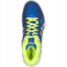 Asics Gel Beyond 5 Mt blue-yellow B600N 400 men's volleyball shoes 1