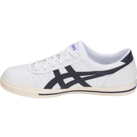 Asics Aaron white and navy blue 1201A008 101 men's shoes 1