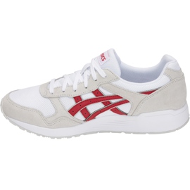 Asics Lyte Trainer white and red 1201A006 101 men's shoes 1
