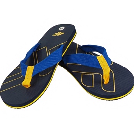 Men's slippers 4F dark navy blue H4L19 KLM003 30S 1