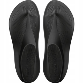 Crocs women's sandals Serena Flip W black 205 468 060 1 Crocs women's sandals Serena Flip W black 205 468 060 1