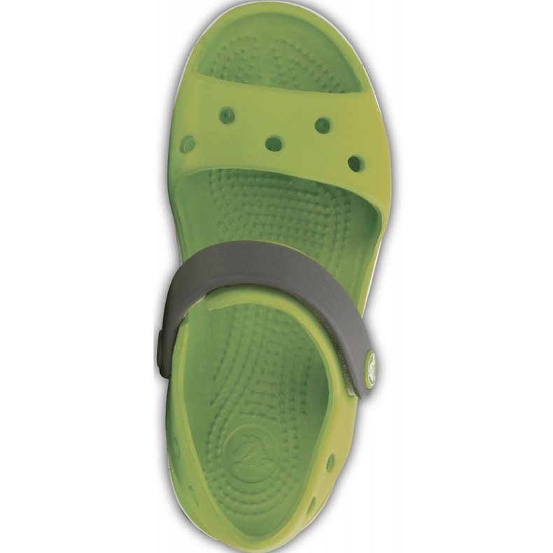 Crocs sandals for children Crocband Sandal Kids green and gray 12856 3K9 1