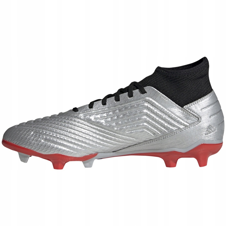 Football boots adidas Predator 19.3 Fg silver F35595 1 Football boots adidas Predator 19.3 Fg silver F35595 1