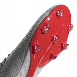 Football boots adidas X 19.2 Fg silver F35386 grey grey 1 Football boots adidas X 19.2 Fg silver F35386 grey grey 1