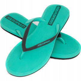 Aqua-speed Genoa women's pool slippers col.01 blue 1