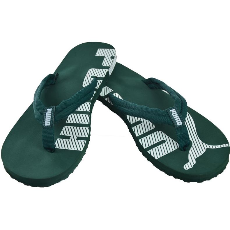 Puma Epic Flip V2 360248 27 men's slippers green 1