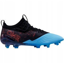 Puma One 19.1 Syn Fg Ag 105481 01 football boots black black 1