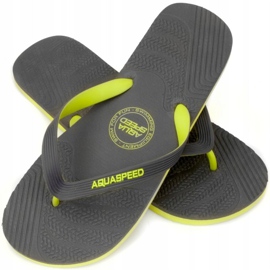 Men's swimming pool slippers Aqua-Speed ​​Palermo col. 38 grey 1