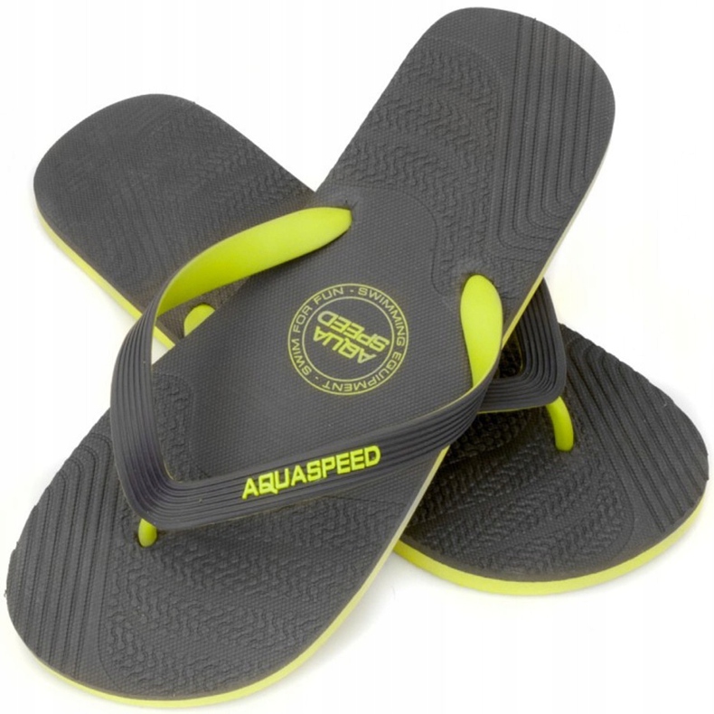 Men's swimming pool slippers Aqua-Speed ​​Palermo col. 38 grey 1