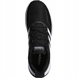 Adidas Runfalcon men's running shoes black and white F36199 1