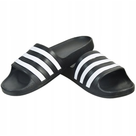 Adidas Adilette Aqua K black slippers for children F35556 1