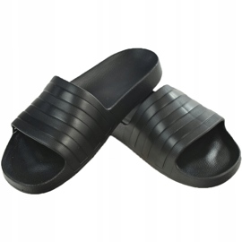 Adidas Adilette Aqua black men's slippers F35550 1