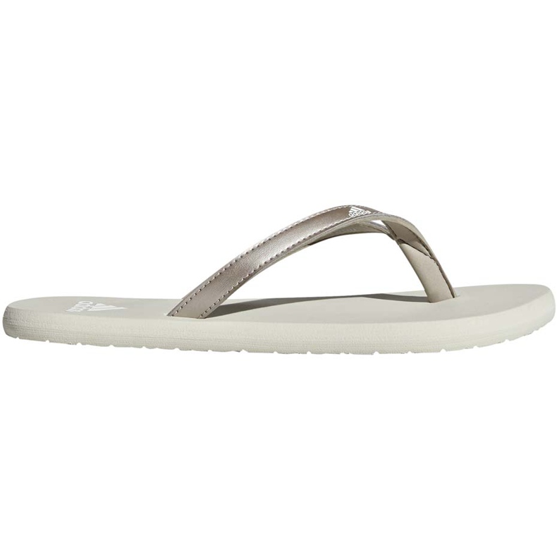 Adidas women's Eezay Flip Flop white F35034 slippers grey 2