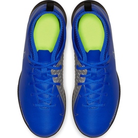 Nike Phantom Vsn Club Df Tf Jr AO3294 400 football shoes multicolored blue 1