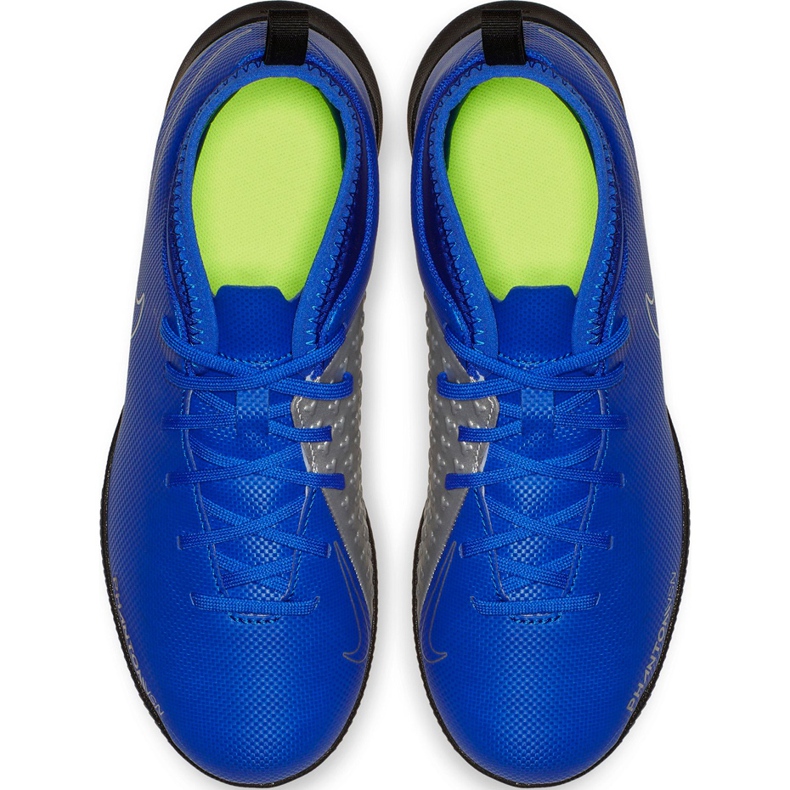 Nike Phantom Vsn Club Df Tf Jr AO3294 400 football shoes multicolored blue 1