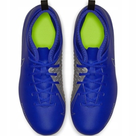Nike Phantom Vsn Club Df Fg Mg Jr AO3288 400 football shoes multicolored blue 1