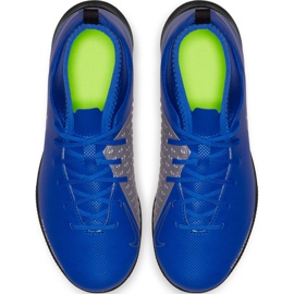 Nike Phantom Vsn Club Df Ic Jr AO3293 400 football shoes blue blue 1