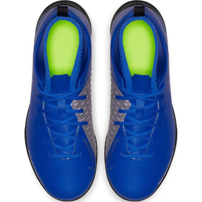 Nike Phantom Vsn Club Df Ic Jr AO3293 400 football shoes blue blue 1