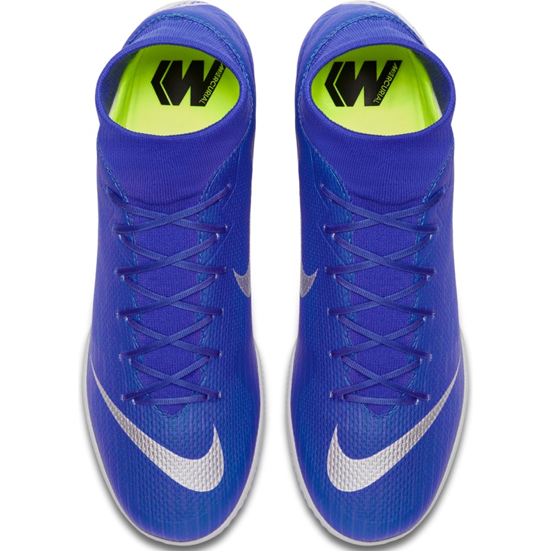 Nike Mercurial Superfly 6 Academy Ic AH7369 400 soccer shoes blue blue 1