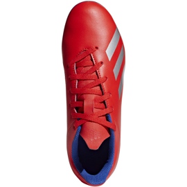 Adidas X 18.4 FxG Jr red soccer shoes BB9379 multicolored 1