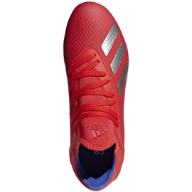Adidas X 18.3 Fg Jr red soccer shoes BB9371 multicolored 1