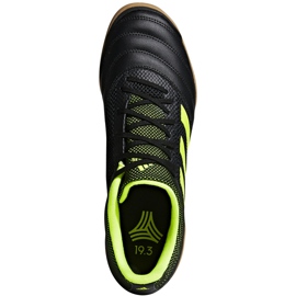 Adidas Copa 19.3 In Sala football shoes black yellow BB8093 1