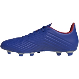 Football boots adidas Predator 19.4 FxG blue BB8113 multicolored 1