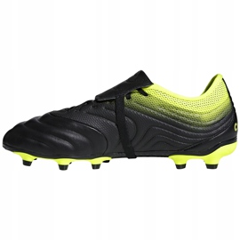 Adidas Copa Gloro 19.2 Fg soccer shoes black yellow BB8089 1