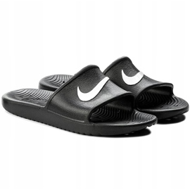 Nike Kawa Shower women's black slippers 832655 001 1