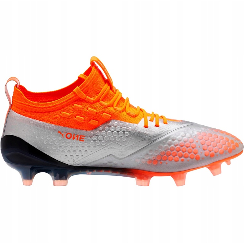 Puma One 1 Syn Fg Ag 104722 01 football boots orange 1