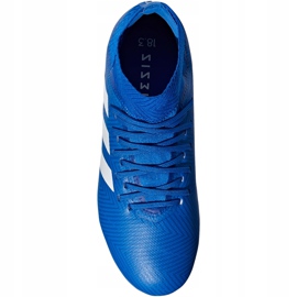 The adidas Nemeziz 18.3 Fg Jr DB2351 football boots multicolored blue 1